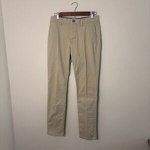 Old Navy Men's Teens Khaki Chinos Built in Flex 29 X 32 EUC